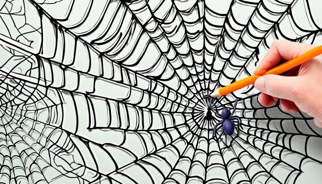 Spider Web Design Tutorial Image