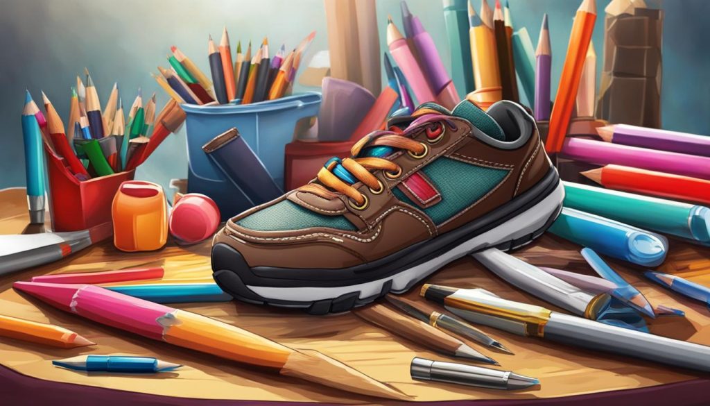 art guide for drawing feet