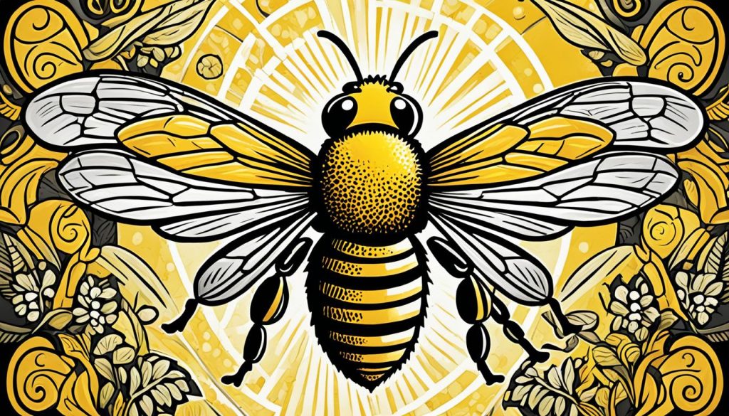 bee illustration techniques