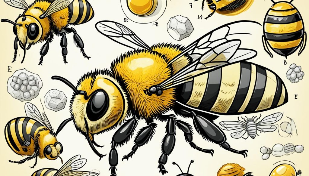 beginner bee drawing guide