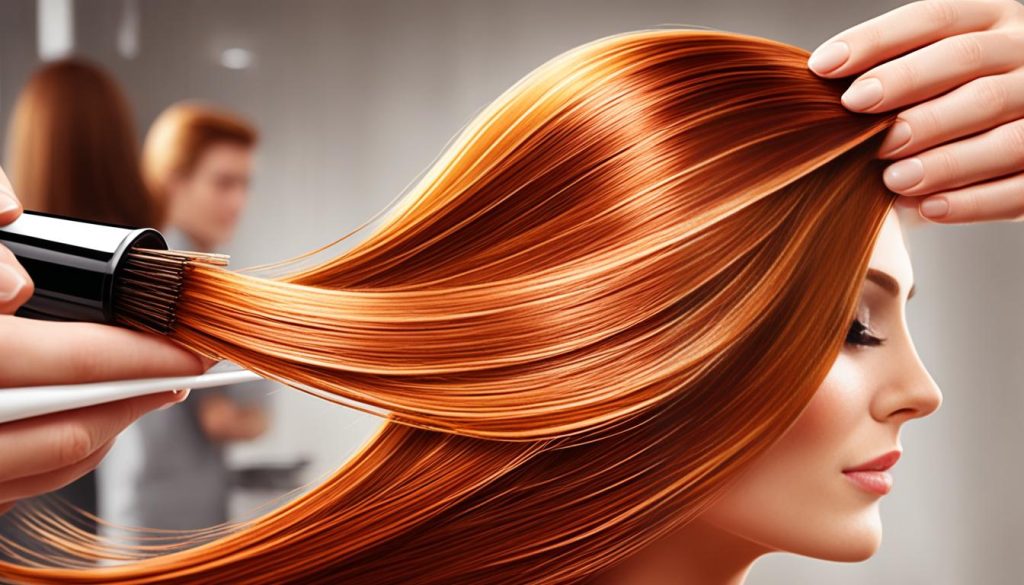 coloring hair tutorial