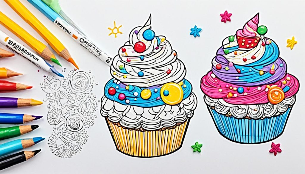 cupcake drawing