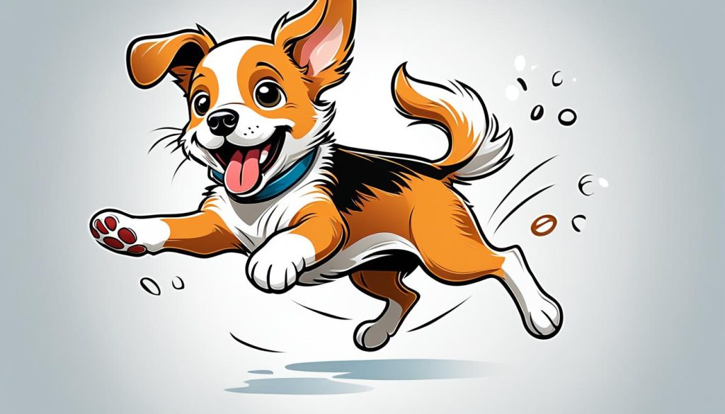 drawing a puppy