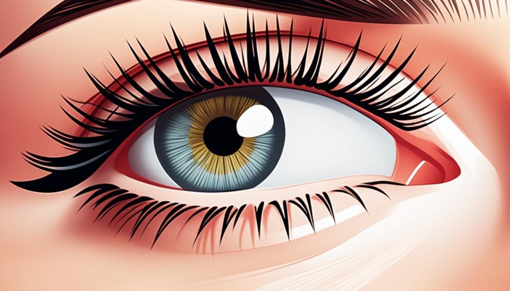 drawing eyelashes