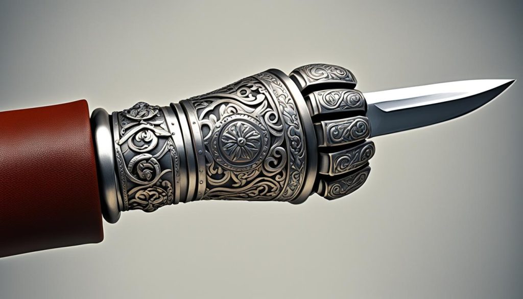 drawing the handle