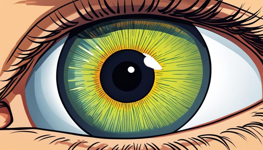 drawing the pupil and highlight