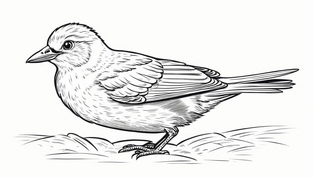 easy duck drawing tutorial