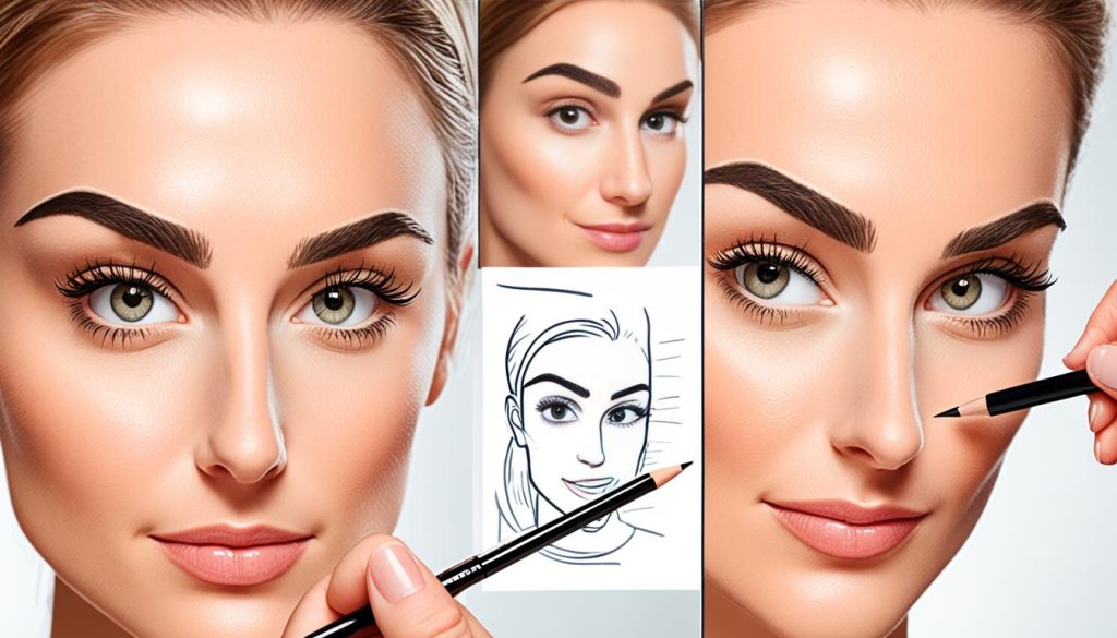 eyebrow drawing tutorial