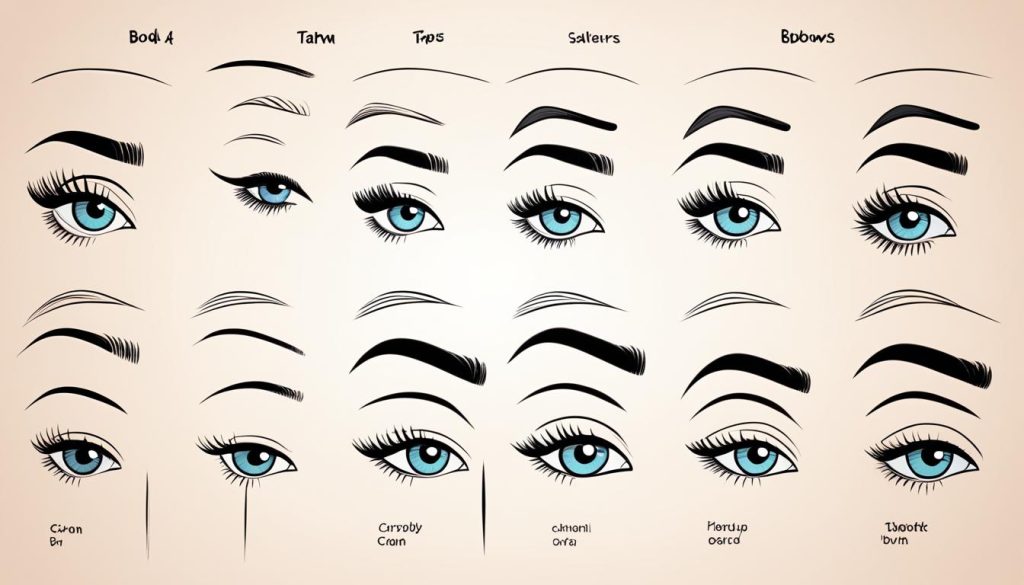 eyebrow styles