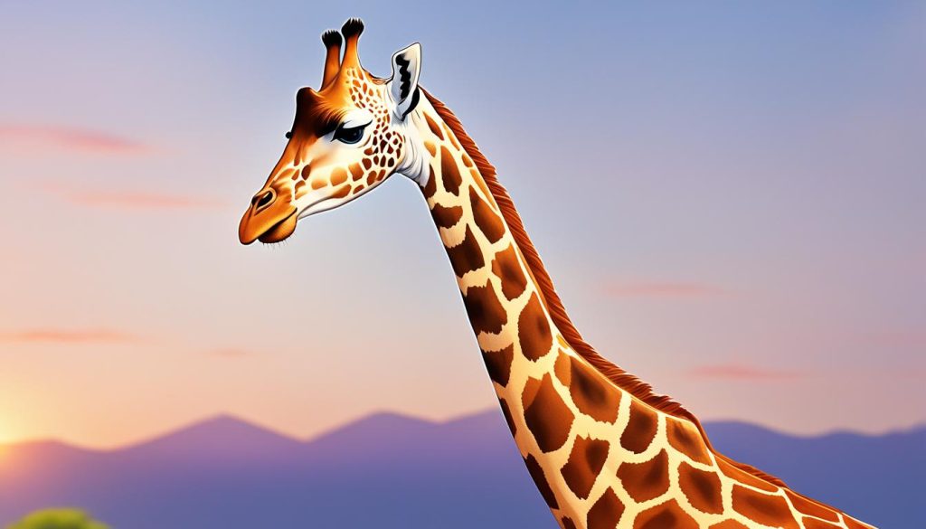 giraffe drawing