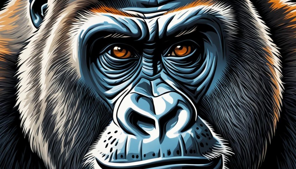 gorilla coloring techniques