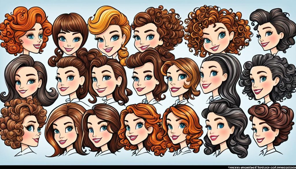 hair drawing tips