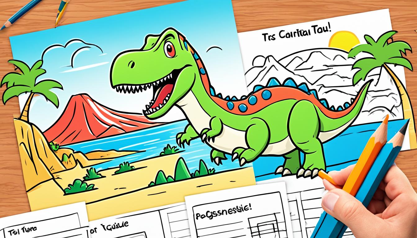how to draw a dinosaur easy