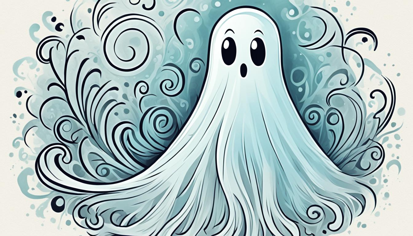how to draw a ghost