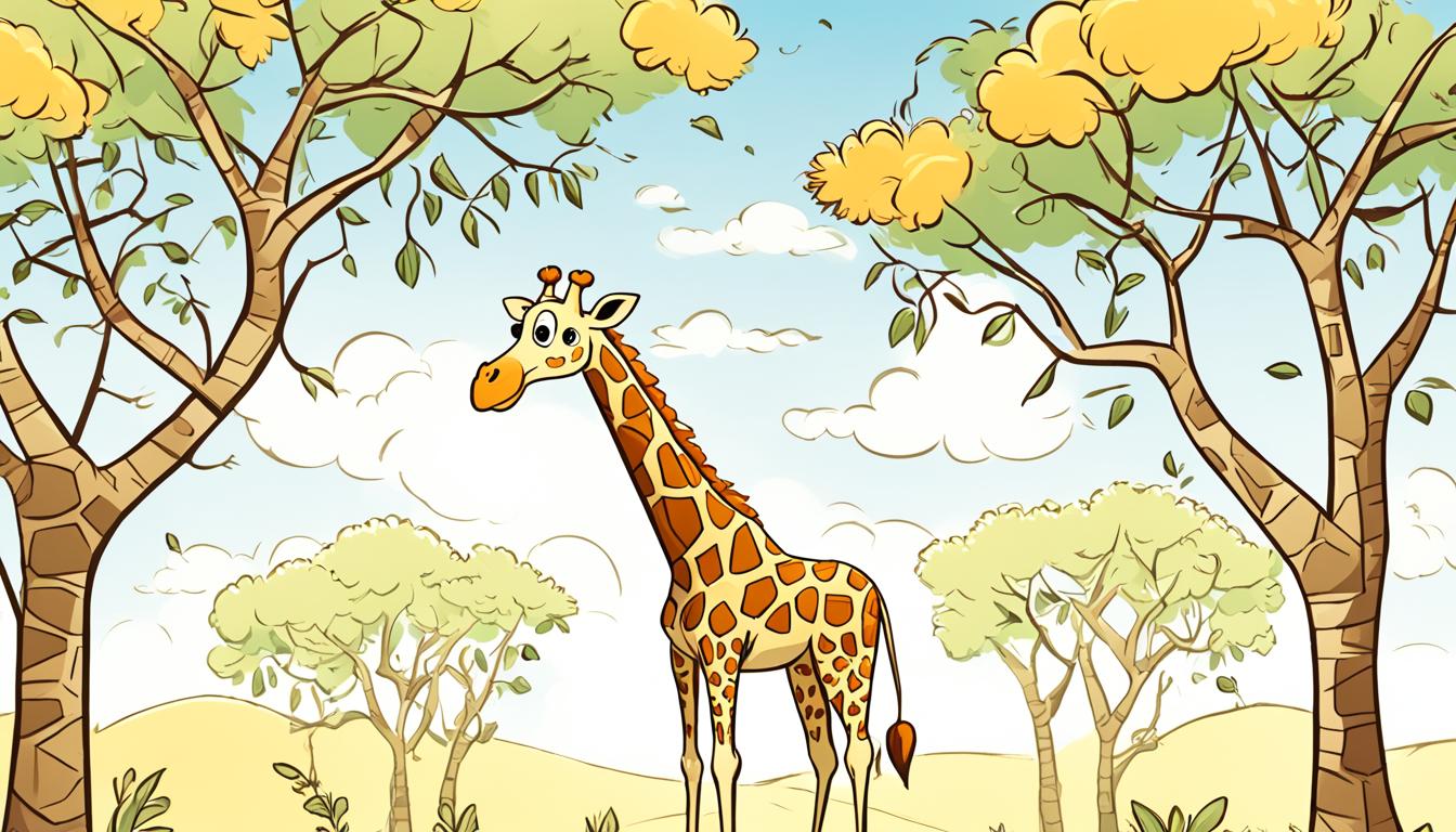 how to draw a giraffe