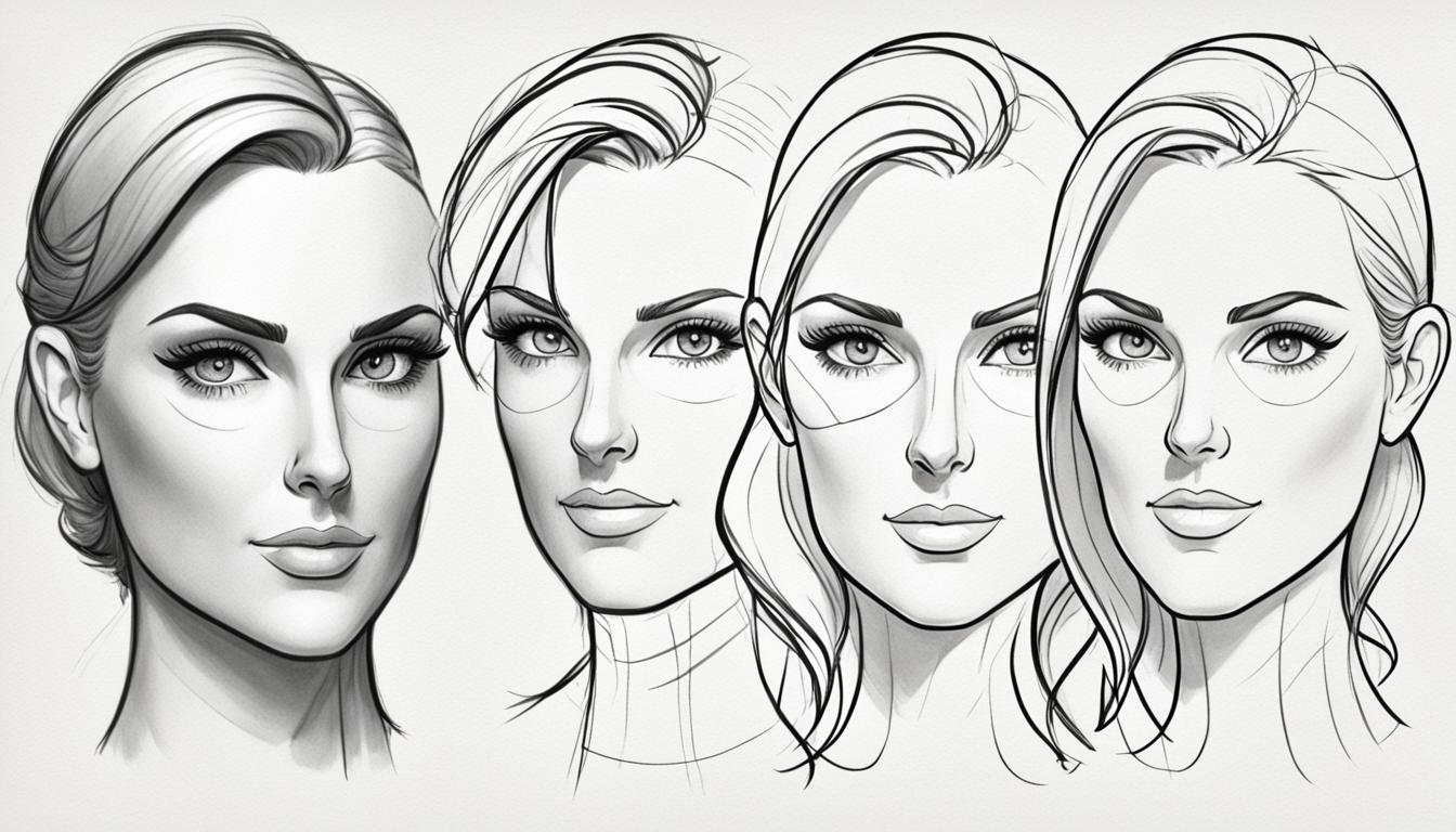 how to draw heads