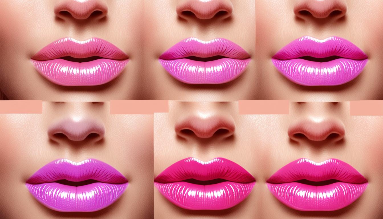 how to draw the lips
