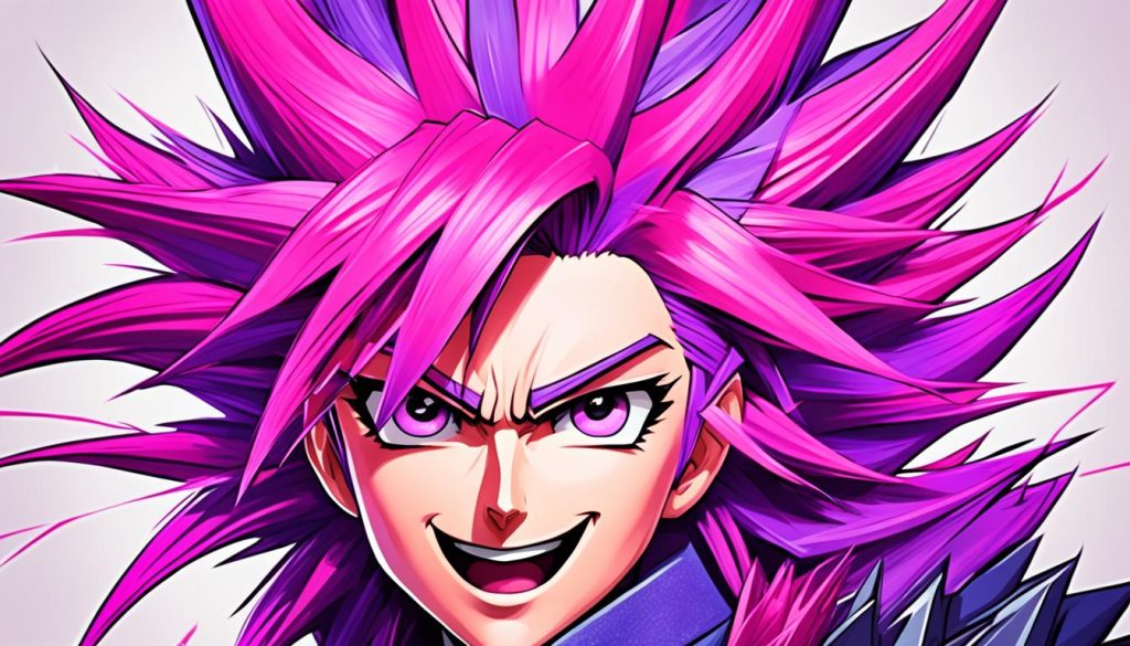 manga hair