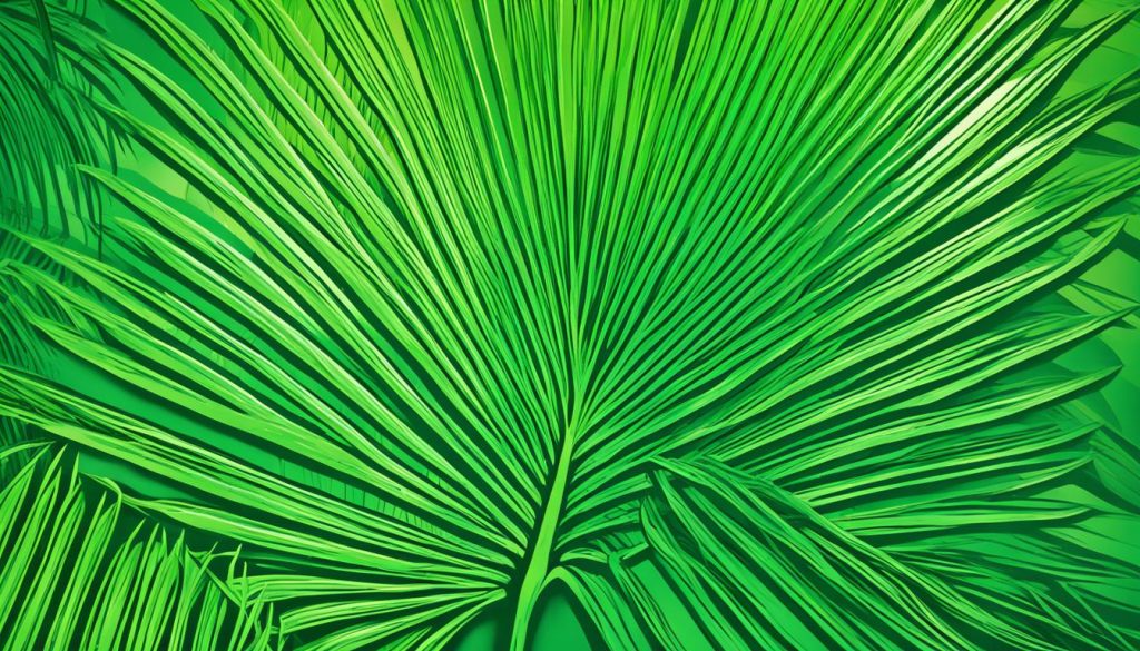 palm leaf palm leaf