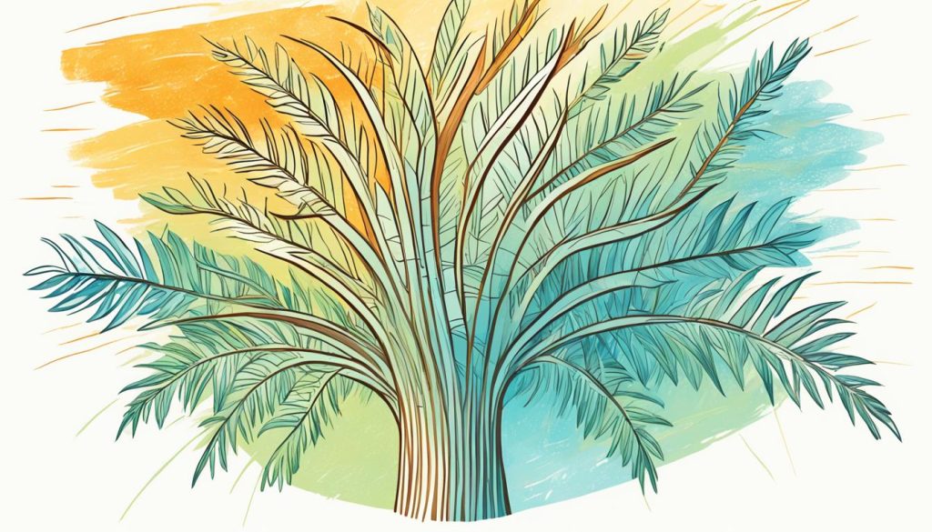 palm tree drawing tutorial for artists