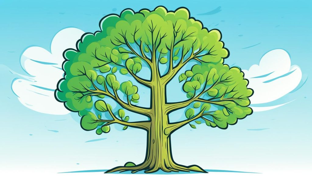 simple tree drawing