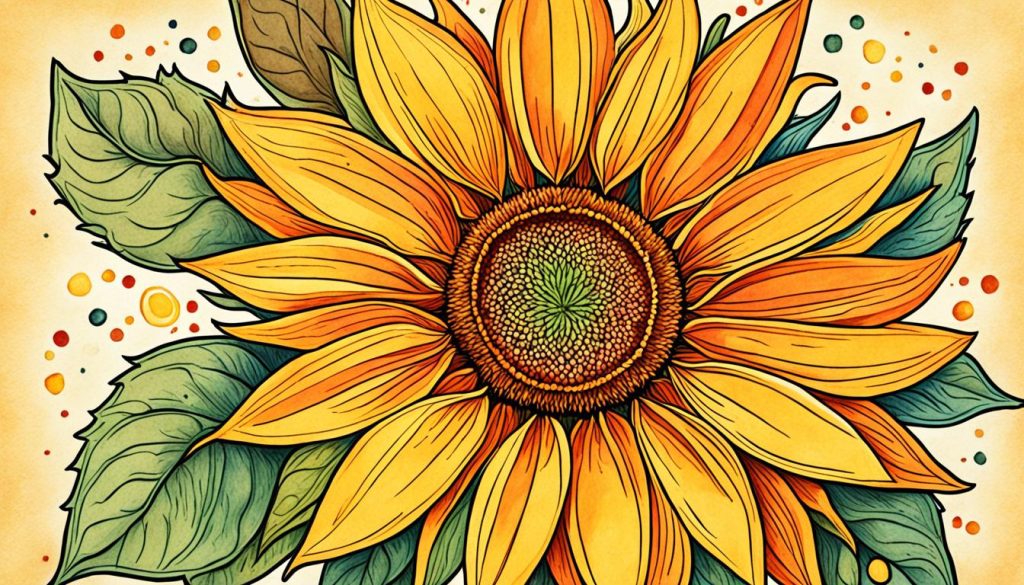 sunflower art tutorials
