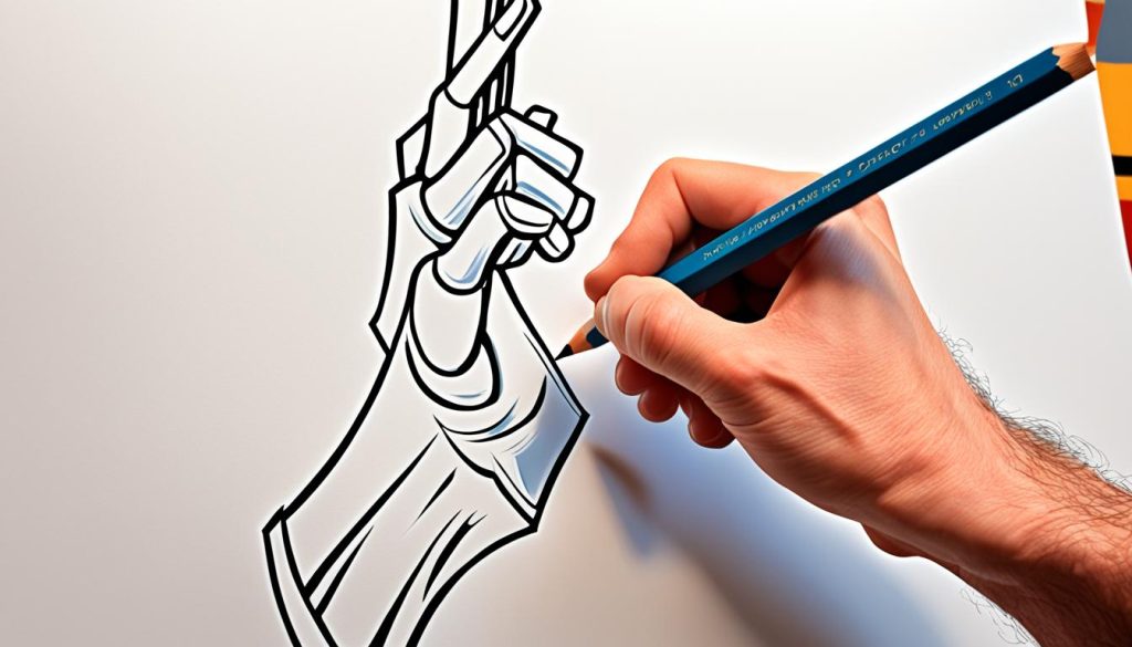 tracing the outline