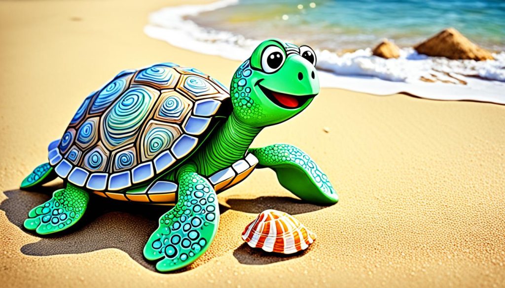 Cartoon Turtle Doodle