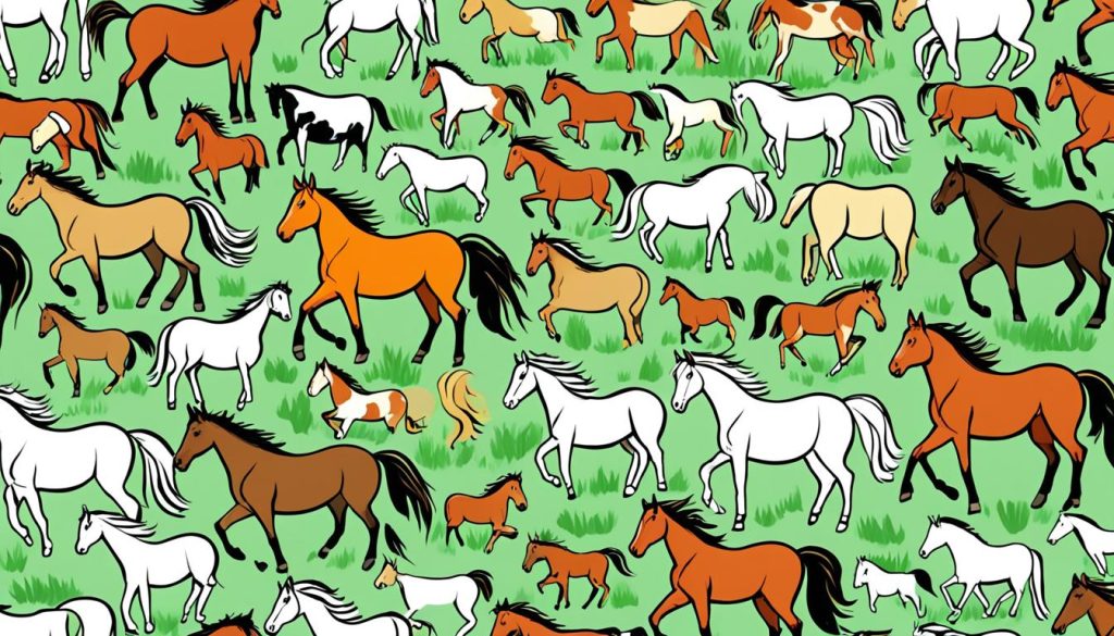 Drawing Different Horse Breeds