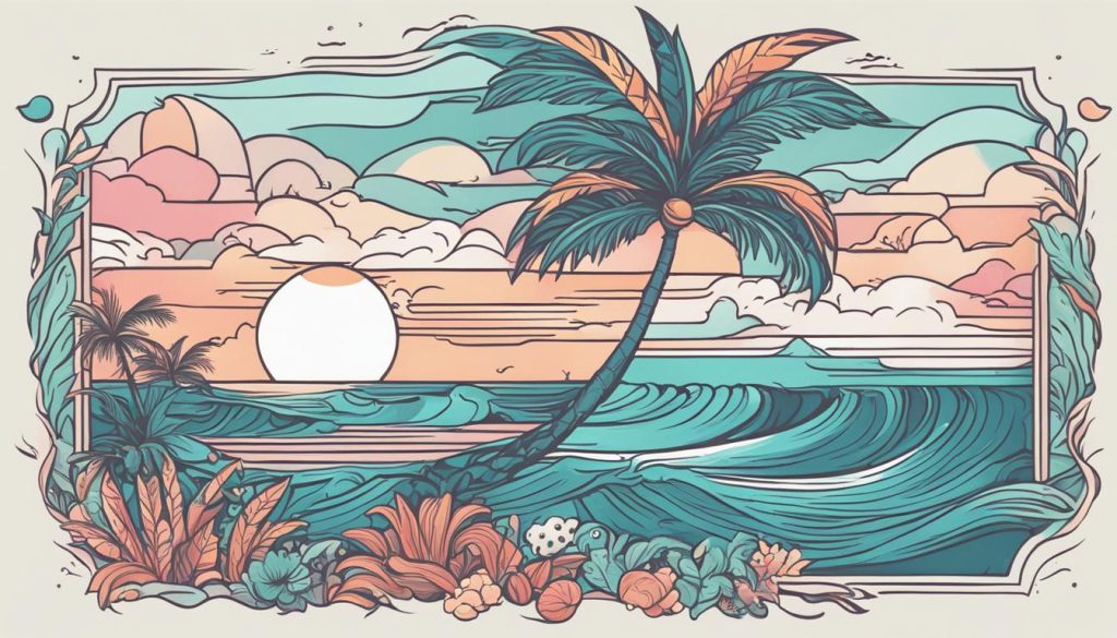 Palm Tree Doodle