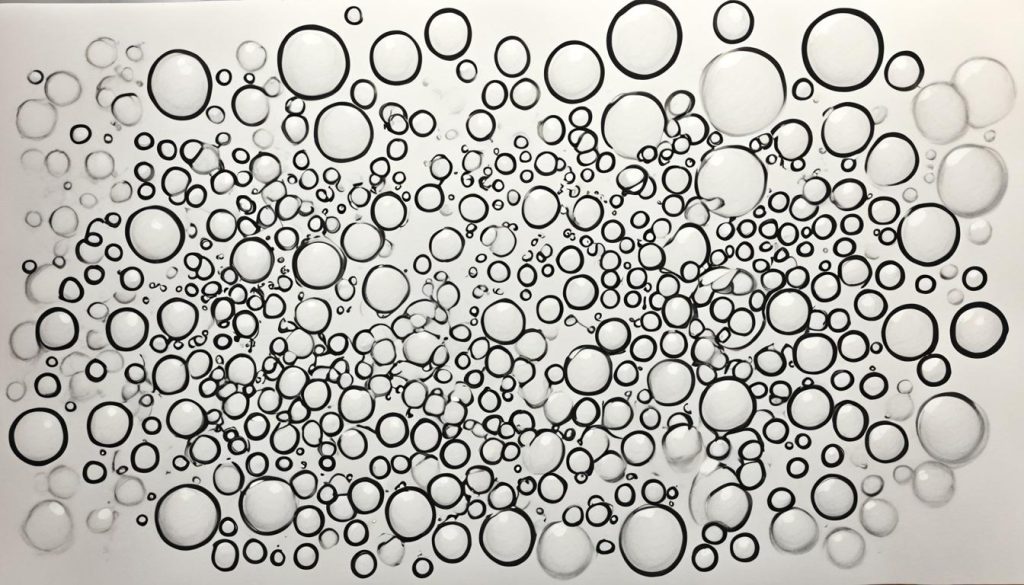 creating bubble outlines