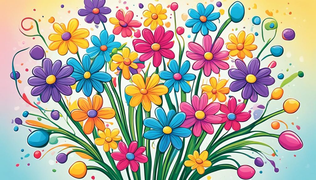 floral doodles