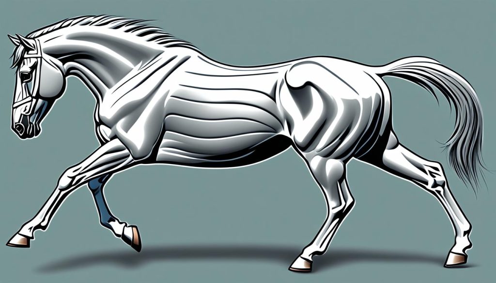 horse muscle structure