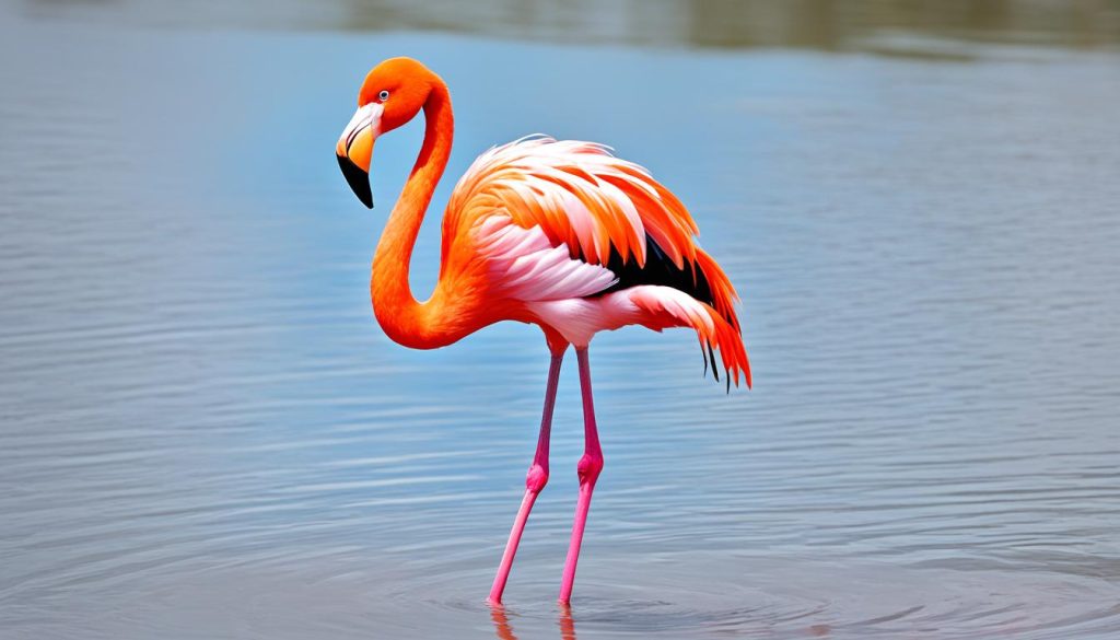 how to draw a flamingo