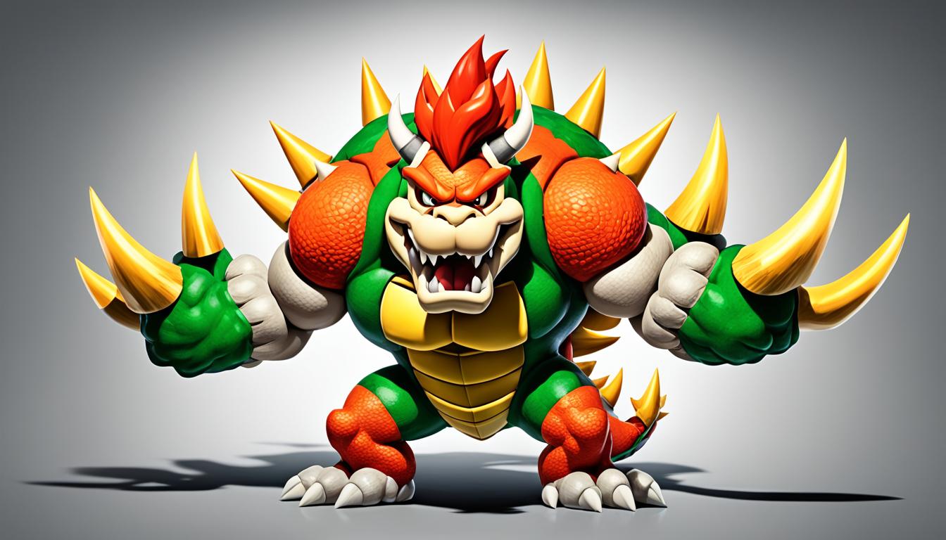 how to draw bowser