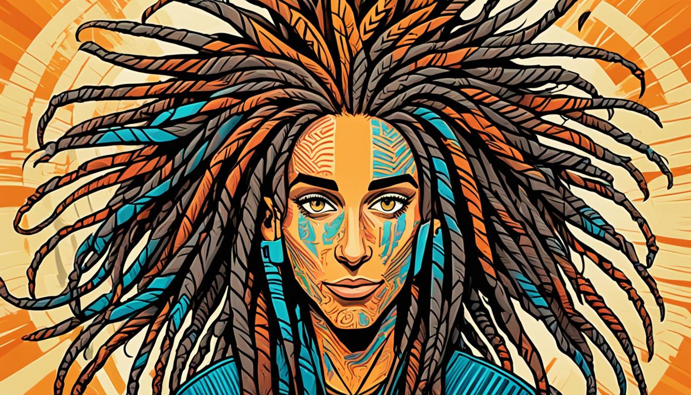 how to draw dreads