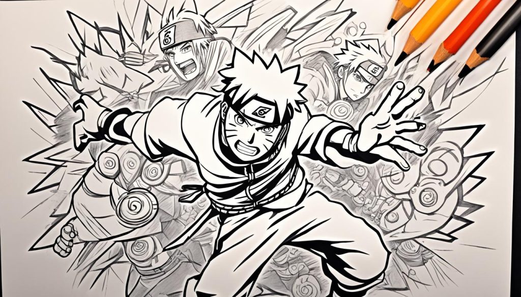 naruto drawing techniques