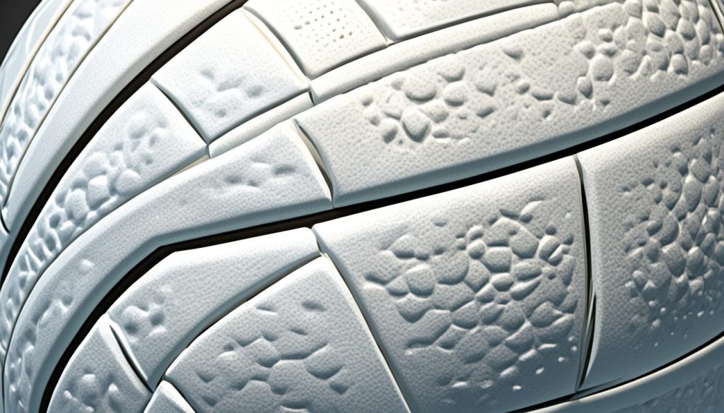 physical appearance of a volleyball
