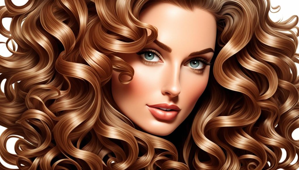 shape in curly hair