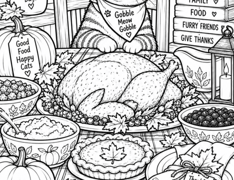 17 Free Thanksgiving Coloring Pages Your Whole Family Will Love